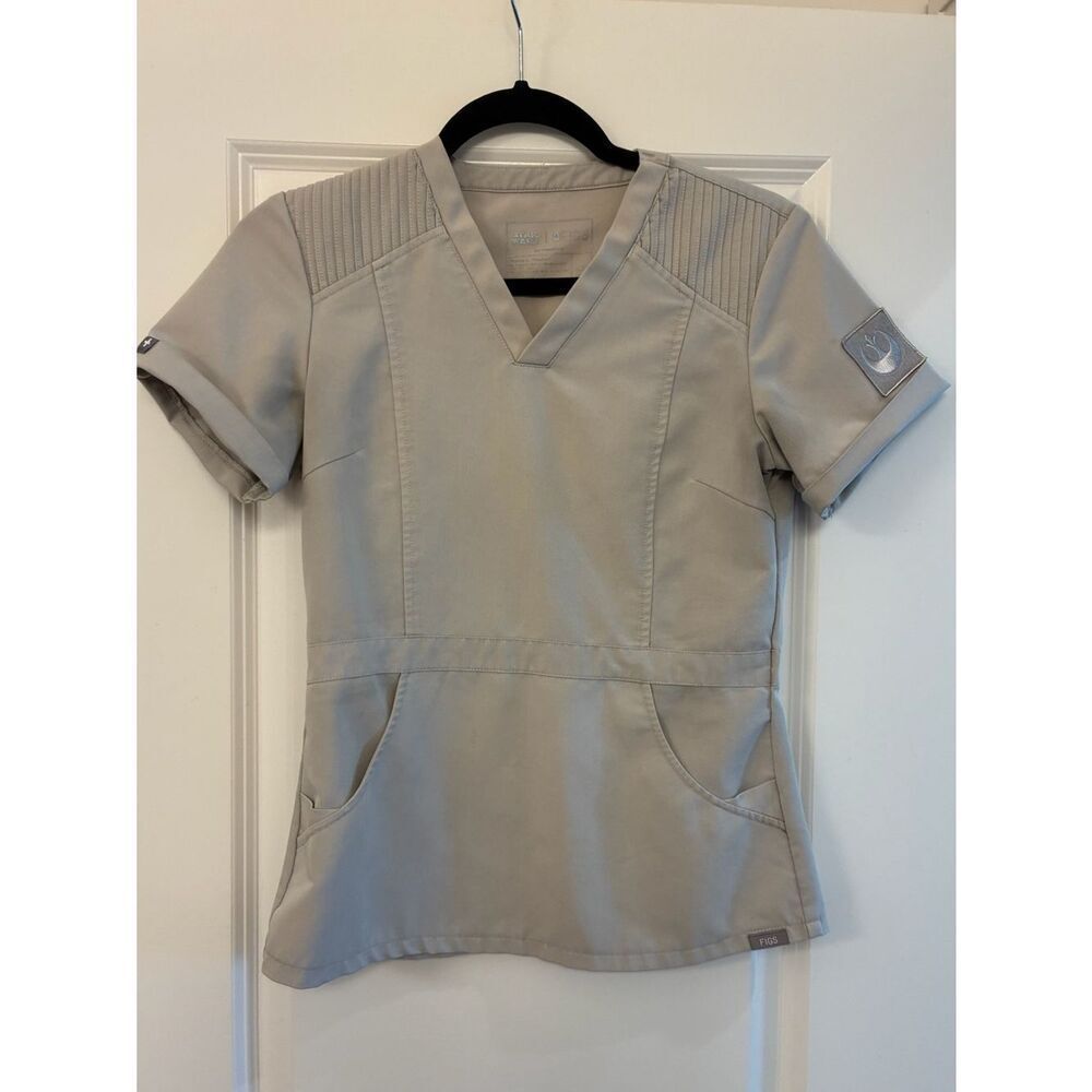 FIGS Star Wars Jedi Sand Rey Scrub Top Women’s Size XXS